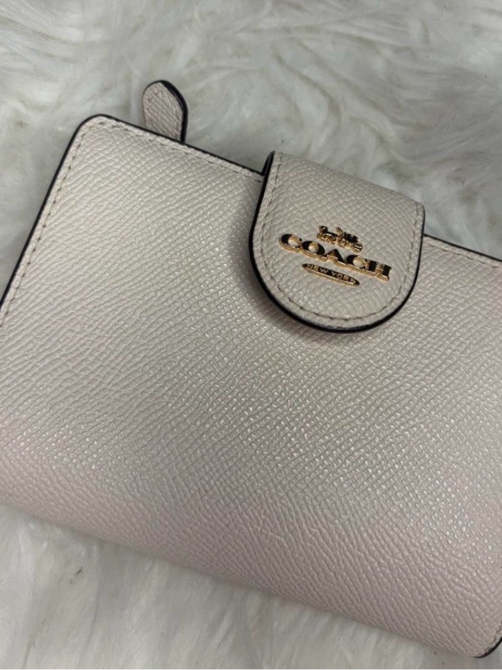 Coach Wallet in cream